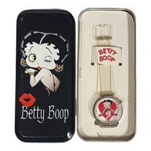 Betty Boop ValDawn Heart Watch Rare Collectible Tin Case Iconic Cartoon Figure - £29.65 GBP