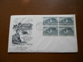 1962 Homestead Act Abe Lincoln First Day Issue Envelope Stamp Scott #1198 - £2.00 GBP