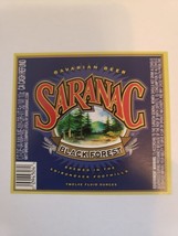 Matt Brewing Saranac Black Forrest Bavarian Beer Label New York O2 - £3.15 GBP