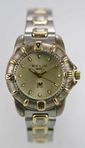 Relic Watch Womens Champagne Stainless Retro Gold Silver Steel 50m Quartz - £22.73 GBP