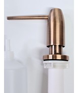 Signature Hardware 483671 Contemporary Soap Dispenser - Satin Copper - £42.01 GBP