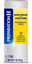 Preparation H Rapid Relief Hemorrhoid Cream with Lidocaine, Numbing Relief for S - £24.77 GBP