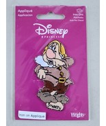 Disney Snow White Sneezy Dwarf Embroidered Iron On Patch Vtg New Sealed ... - $278.30 MXN