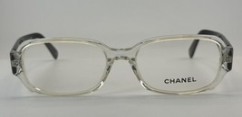 Authentic Chanel Eyewear 3061 C. 753 Eyeglasses frame Transparent /Black Specs - £186.10 GBP