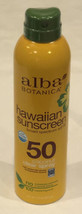 Alba Botanica Hawaiian Sunscreen Clear Coconut 7.5 oz SPF-50 Brand New Free Ship - £14.18 GBP