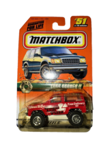 MATCHBOX MATTEL WHEELS FORDBRONCO II #51 OF 75 1/64 DIECAST NIB - $12.86