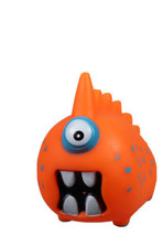 Squeaky Monster Dog Toy(For All Size Dogs)Orange-BRAND NEW-SHIPS N 24 Hours - £12.63 GBP