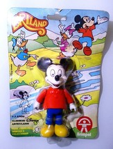 MICKEY MOUSE - WALT DISNEY ✱ Rare Mobile Articulated Toy Brimpol Portuga... - $34.64