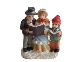 Christmas Village Figurine Man Woman Couple Family Child Boy Son Carolin... - £7.85 GBP