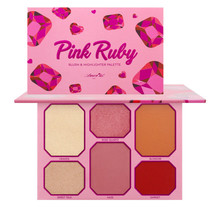 Amorus Pink Ruby Blush Highlighter Palette - £10.27 GBP