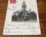 Vintage 1906 De Kalb County Courthouse Mayville Missouri Postcard KG JD - $9.89