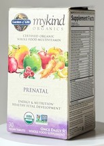 ⚡️ Garden of Life MyKind Organics Prenatal, 30 Vegan Tablets, Exp. 09/24 - £31.09 GBP