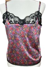 Vintage Y2K 90s Bestform Sz 36 Womans Tank Cami Top Floral Lace Whimsigo... - $25.73
