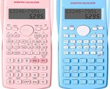 Scientific Calculators, Pink And Blue, 2 Sets, Functional Engineering Sc... - $41.96
