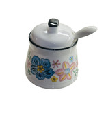 MaoYa Sugar  Bowl  with Lid and Spoon 12 Oz-Azucarera-No Tags - $34.53