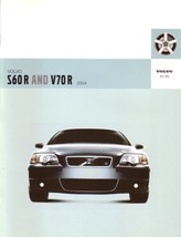 2004 Volvo S60R V70R sales brochure catalog 04 US S60 V70 R - £15.72 GBP