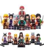 8pcs Demon Slayer Series Tanjiro Nezuko Rengoku Kyoujurou Inosuke Minifi... - $29.87 CAD