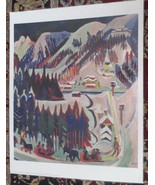 Ernst Ludwig Kirchner - &quot;Sertig Valley&quot; - Shorewood Original Laminated A... - £47.49 GBP