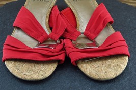 Impo Sz 8 M Red Slide Fabric Women Sandals Radley - £15.78 GBP