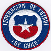 Chile National Football Team Chilean FIFA Badge Iron On Embroidered Patch - £7.98 GBP