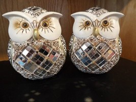 2# Mirrored Mosaic Owls  5 1/2&quot; - £4.26 GBP