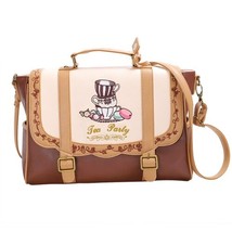 Japanese lolita age reduction embroidery bag small fresh female backpack college - £81.57 GBP
