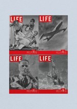 Life Magazine Lot of 4 Full Month of August 1945 6, 13, 20, 27 Times Square Kiss - £56.29 GBP