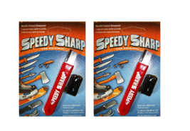 &quot;The Original&quot; Speedy Sharp Carbide Sharpener, Knife Sharpener,  red( 2 ... - £18.68 GBP