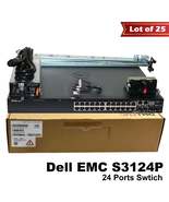 Lot of 25 Dell PowerSwitch S3124P 24-Ports 1GbE PoE+ L3 2x 10GbE Switch ... - €17.338,37 EUR