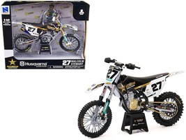 Husqvarna FC450 Motorcycle #27 Malcolm Stewart &quot;Rockstar Energy Drink&quot; 1/12 Die - £34.57 GBP