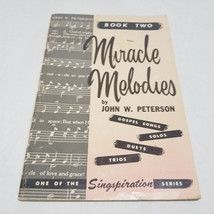 Miracle Melodies Book Two by John Peterson Singspiration - £7.12 GBP