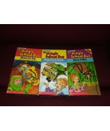 3 Scholastic The Magic School Bus VHS Tapes Volcanoes Weather Spiders 19... - £17.07 GBP