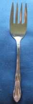 W.M.A. Rogers Stainless Steel Meat Fork Oneida Ltd. Floral Pattern Dinne... - $168.53 MXN