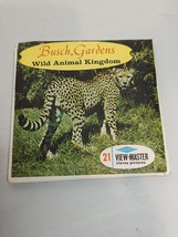 Sawyer&#39;s View Master 21 Stereo Pictures 3Reels Busch Gardens Wild Animal... - $14.03