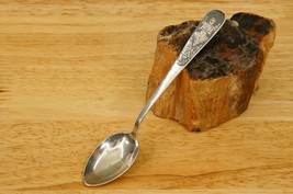 Nielloware Sterling Silver Teaspoon 5-1/8&quot; Hindu Souvenir Spoon Thailand - $461.15 MXN