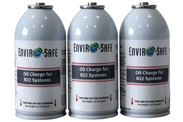 Envirosafe Oil Charge,  A/C (3) 4oz cans - £13.43 GBP