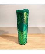 Starbucks Winter 2022 Swirl Textured 16 oz Cold Drink Tumbler Green New - $435.82 MXN
