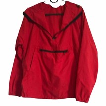 Vintage LL Bean red windbreakers mens size S/M - £33.68 GBP