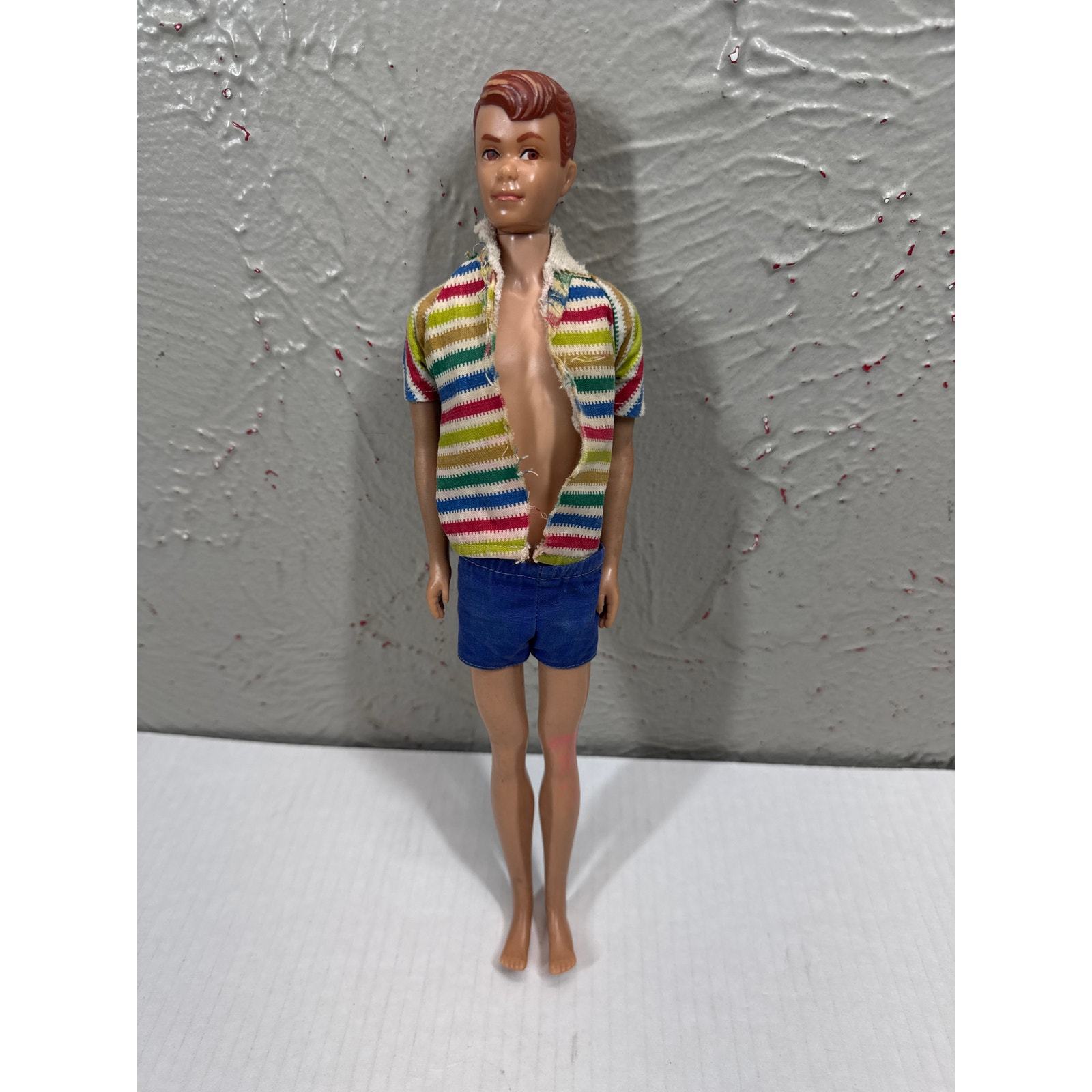 Vintage 1960 Allen Doll Ken's Friend From Barbie Shirt & Shorts Item image 2