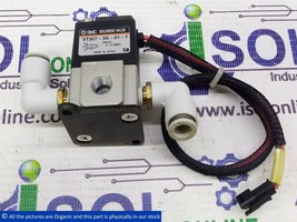 SMC VT307-5G-01-F 3-Port Solenoid Valve VT307 Series 24VDC 0~0.9MPa VT30... - $78.21