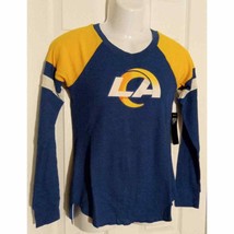 Team Apparel Women’s LA Rams Thermal Long Sleeve Shirt Size XXL - $28.04