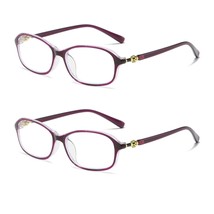 2 PK Womens Blue Light Blocking Reading Glasses Readers for Computer Pap... - $8.99