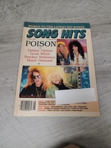 SONG HITS Magazine Poison August 1988 Rock Vintage Vol. 52,  No. 264 - £5.08 GBP