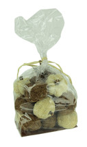 Bag of Natural Brown and Beige Dried Angel Vine Decorative Pumpkins - £14.63 GBP