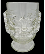 VTG Hawaiian Tiki Glass Barware Tropical Cocktails Happy Sad Face 6 Inch... - $13.00