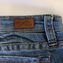 Refuge RN#101331 Women's Blue Bootcut Distressed Denim Jeans Size 11L (30×33) image 7