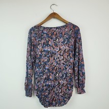 Willow Drive Womens Small Paisley Printed Knit Long Sleeve Top NWT N87 - £15.36 GBP