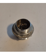 Amphenol Vintage 2-Pin Microphone Chassis Connector Plug / Microphone Pa... - $21.17