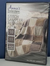 Annie&#39;s Crochet Afghan Stitch Sampler Afghan Blocks 10, 11 And 12 New Sealed - £7.88 GBP