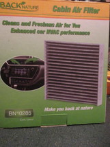Back Nature Cabin Air Filter Cleans &amp; Freshens Air BN10285 Enhance HVAC ... - $8.99